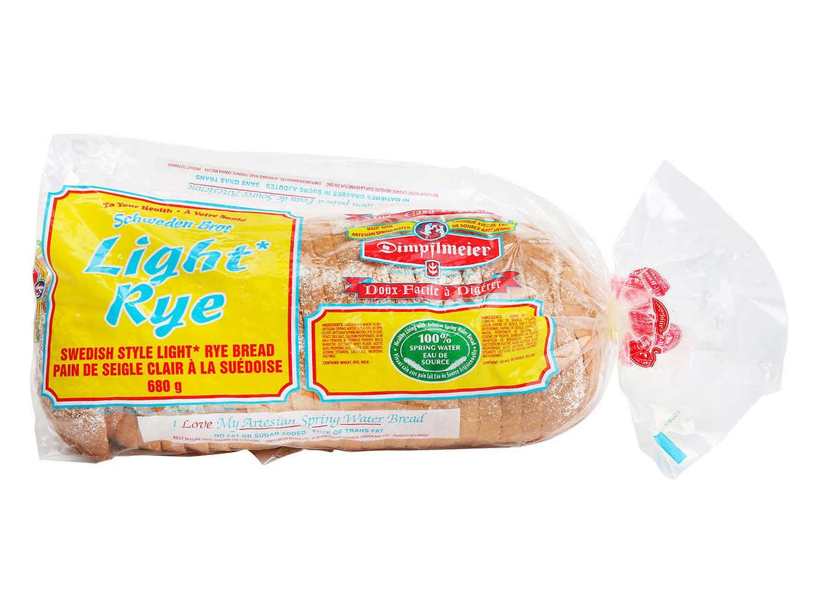 Dimpflmeier Schweden Brot Light Rye Bread - 2 × 680g — Miller & Bean 