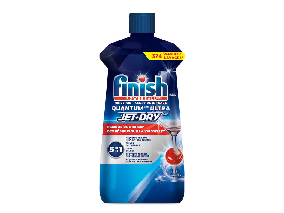 Dishwasher - Finish Quantum Jet Dry Ultra Rinse Agent - 1.12 L - 374 Washes