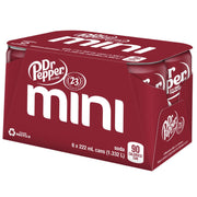 Dr Pepper - Mini-Cans - Original - 6 × 222mL - Miller & Bean Coffee Company
