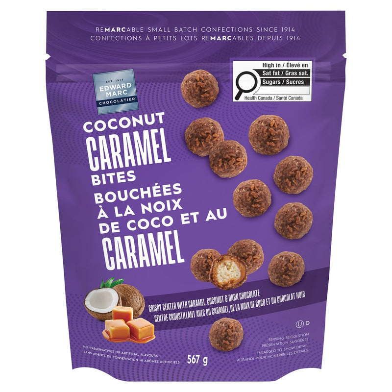Edward Marc - Coconut Caramel Bites - 567g - Miller & Bean Coffee Company
