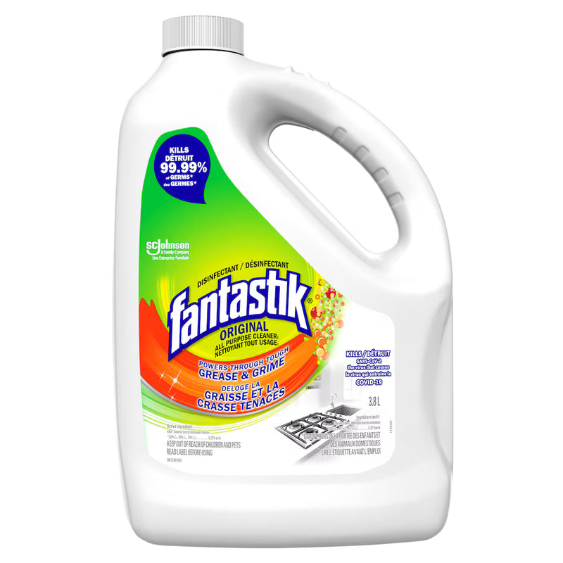 Fantastik Disinfectant Cleaner - Industrial Size Refill - 3.8l
