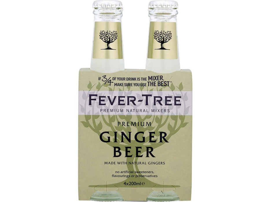 Fever-Tree Premium Ginger Beer - 24 x 200ml