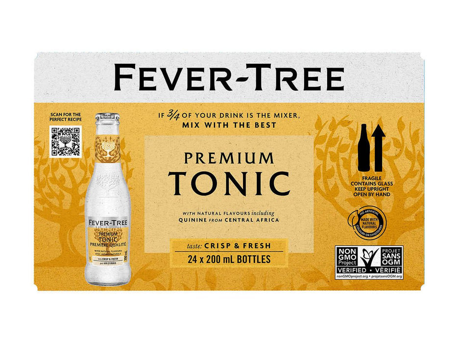Fever-Tree Premium Tonic Water 24 x 200ml
