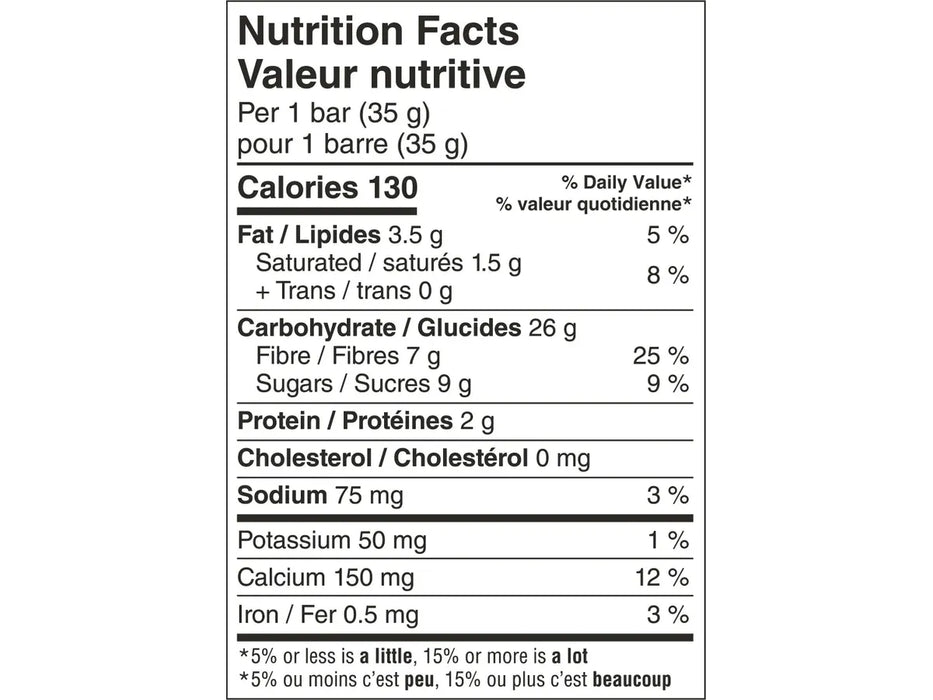 Fibre 1 Chewy Bars Oats & Chocolate - 36 x 35g