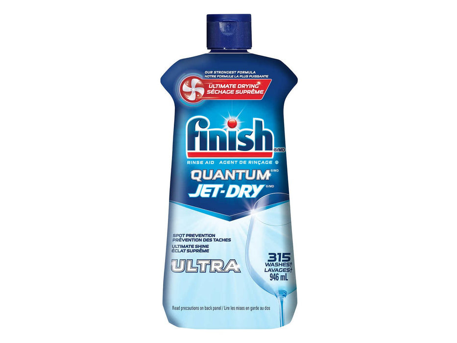 Dishwasher - Finish Quantum Jet Dry Ultra Rinse Agent - 947ml - 315 Washes