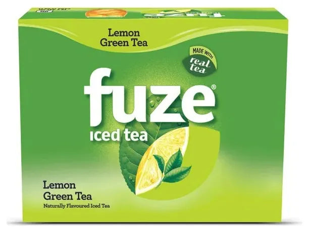 Fuze - Lemon Green Iced Tea - 12 x 341ml Can