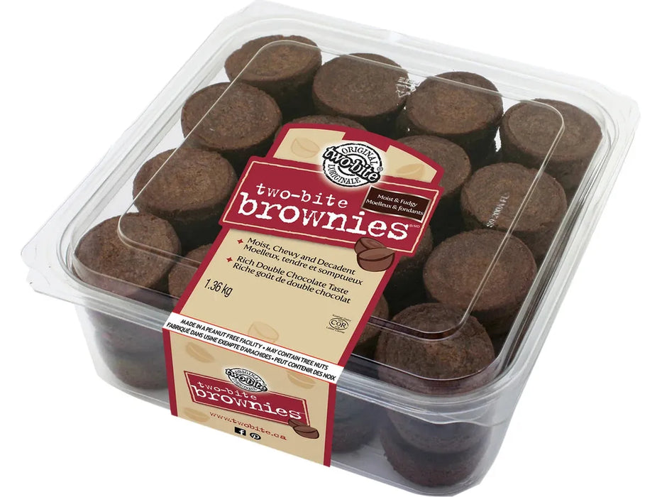 Give & Go Two-Bite Brownies - 1.36 kg