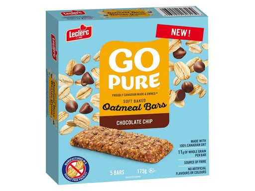 Go Pure - Soft Baked With Chocolate chips - 5 Bars_ Miller & Bean
