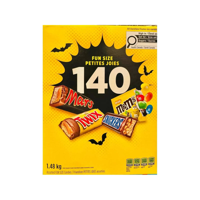 Mars - Assorted Mini Chocolate Bars - Pack of 140