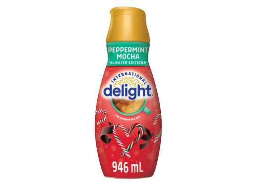International Delight Peppermint Mocha Coffee Whitener 946ml_Miller & Bean
