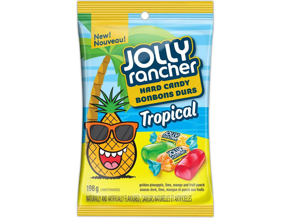 Jolly Rancher Chews Candy - Tropical - 198g