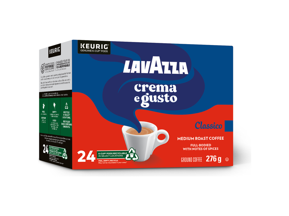 K-Cup - Lavazza - Coffee - Crema e Gusto Classico - Box 24