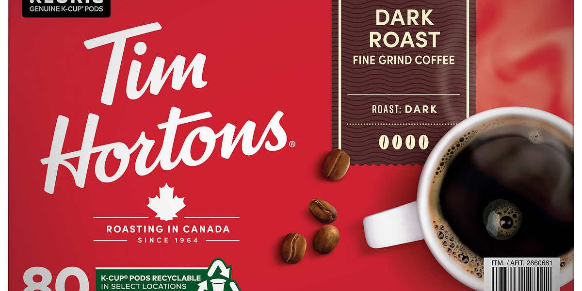 K-Cup Tim Hortons Coffee Dark Roast Box 80