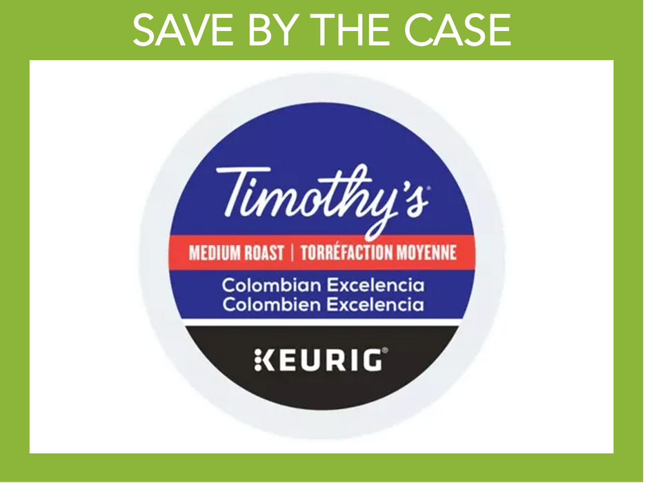K-Cup - Timothy's - Coffee - Medium - Colombian Excelencia