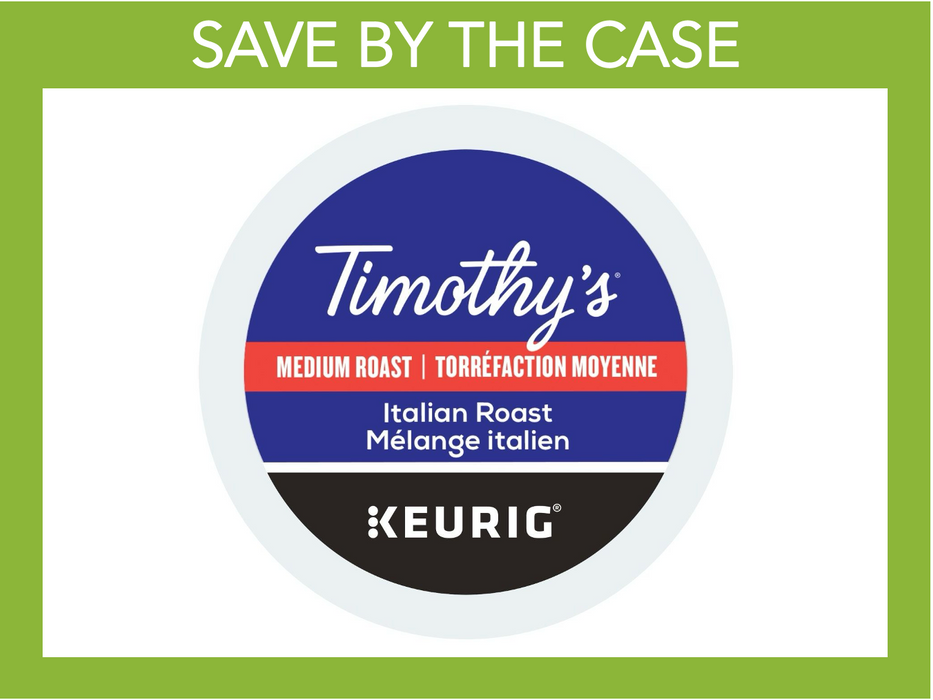 K-Cup - Timothy's - Coffee - Medium - Italian Blend