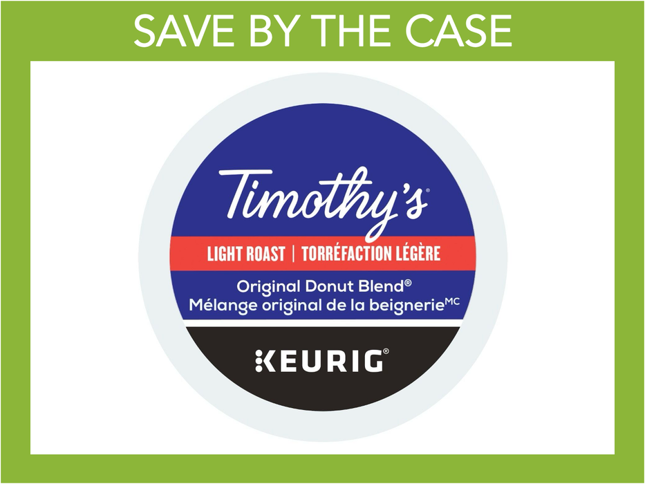 K-Cup - Timothy's - Coffee - Mild - Donut Blend