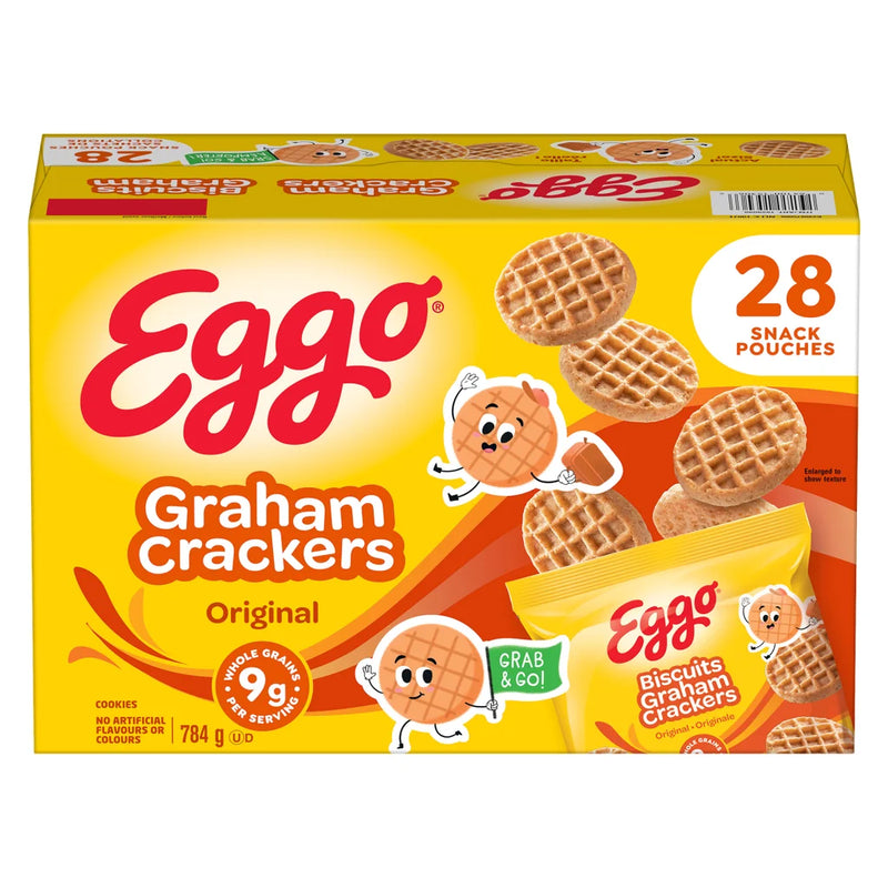 Kellogg's Eggo -  Graham Crackers Original - Pack of 28_Miller & Bean