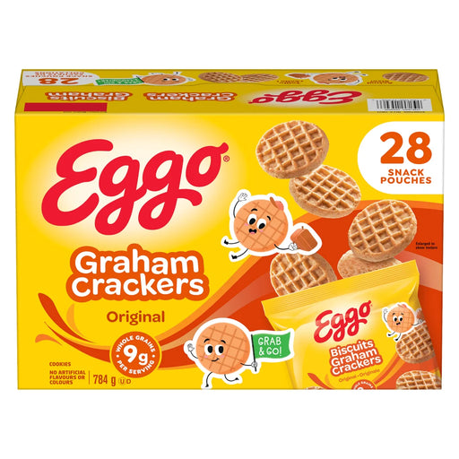 Kellogg's Eggo -  Graham Crackers Original - Pack of 28_Miller & Bean