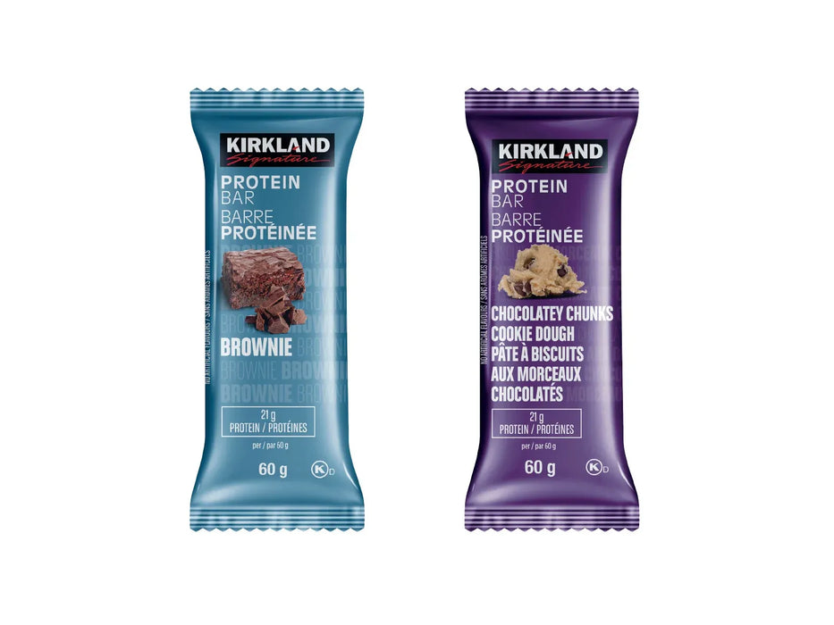Kirkland Signature - Protein Bars Pack of 20 × 60g