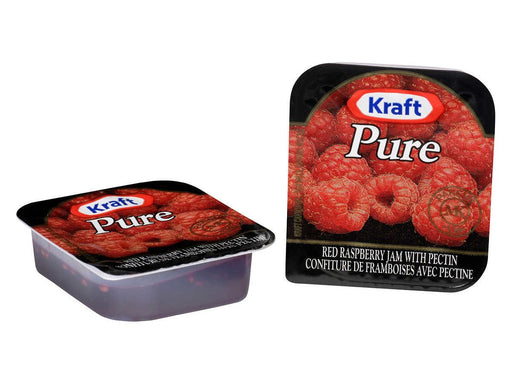Kraft Pure Raspberry Jam - 200 x 16ml - Miller&Bean