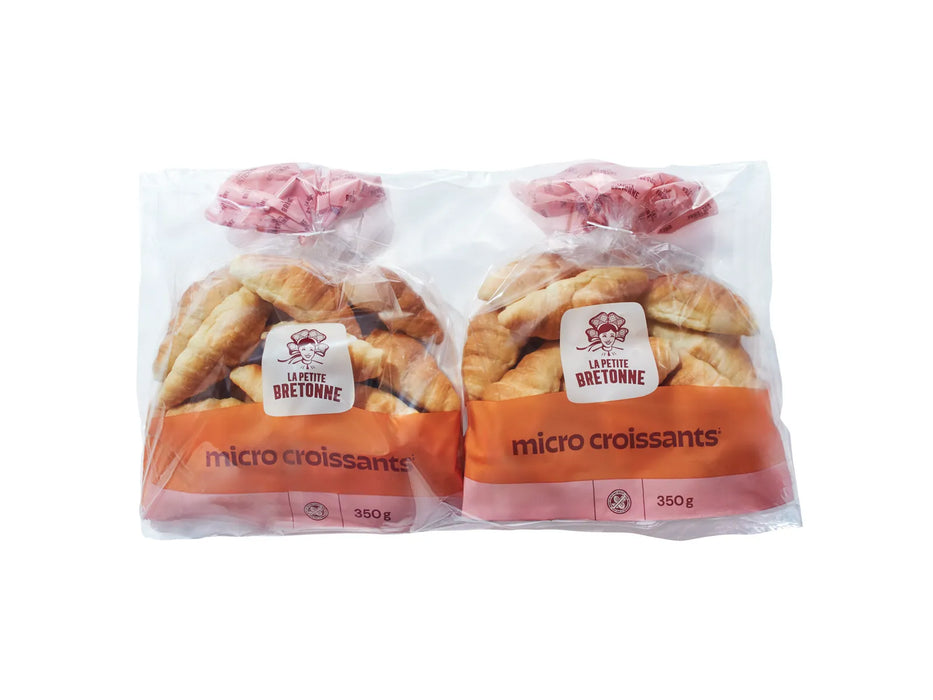 La Petite Bretonne Micro Croissants - 2 Bags x 350 g