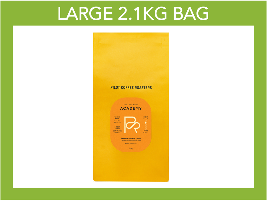 Pilot Coffee Roasters - Academy Blend - 2.1kg Large Bag