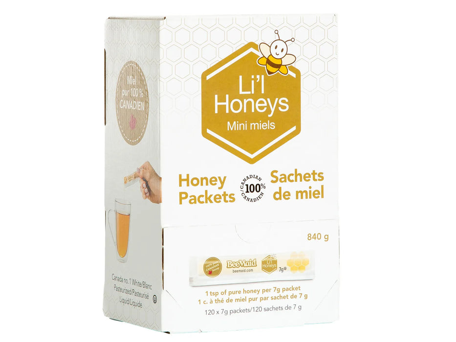 Li'l Honeys Honey Packets 120 x 7g
