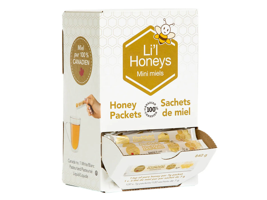 Li'l Honeys Honey Packets 120 x 7g
