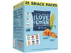 Love Corn Snack Packs - Sea Salt - Pack of 21 × 20g_Miller&Bean