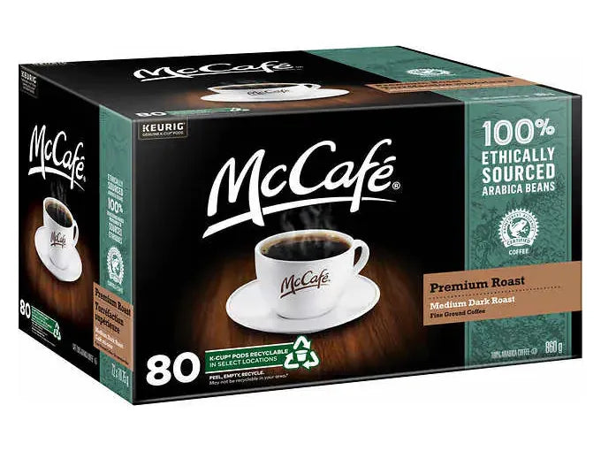 K-Cup - McCafe Premium Roast - Box 80