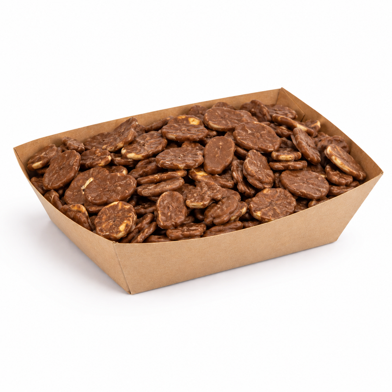 Chocolate Covered Banana Slices - Bulk for Dispenser - 10kg