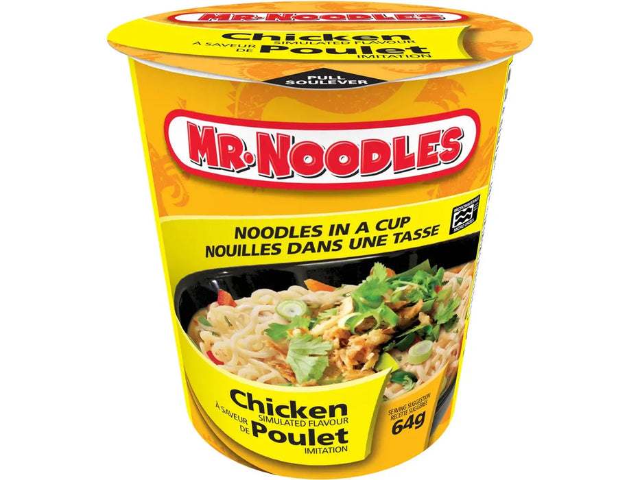 Mr. Noodles Chicken - 12 bowls x 64g