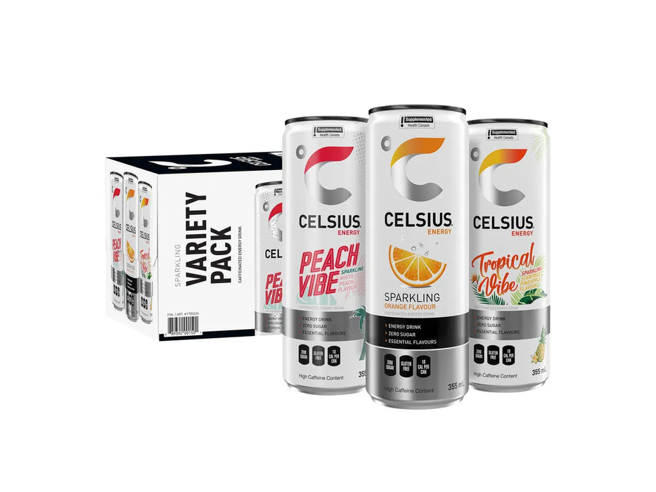 Celsius Energy Drink Variety - 18 x 355ml