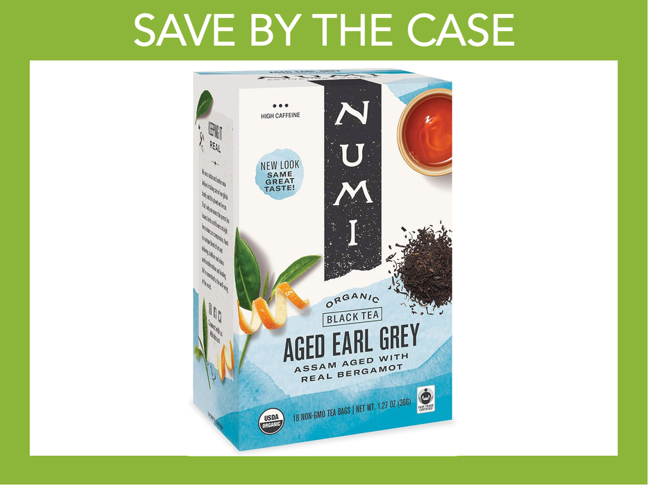 Numi Organic Tea - Aged Earl Grey - Box of 18