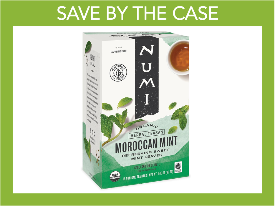 Numi Organic Tea - Moroccan Mint - Box of 18