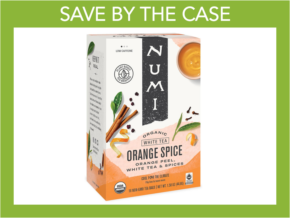 Numi Organic Tea - Orange Spice - Box of 16