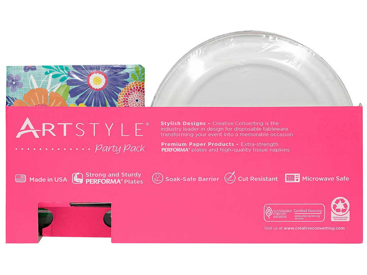 Paper Plate & Napkin Bundle Party Pack 200 Count — Miller & Bean