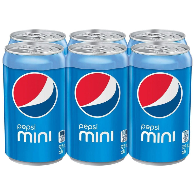 Mini-Cans - Pepsi Regular - 6 x 222ml