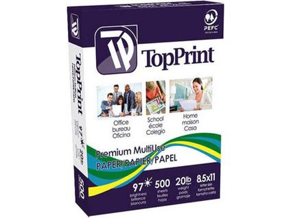 Premium Multi-use Top Print Paper - Letter - 8.5 in. x 11 in.