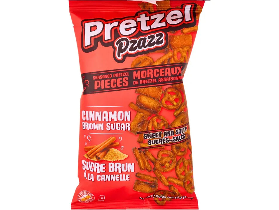 Pretzel Pzazz Cinnamon and Brown Sugar - 12 × 56 g