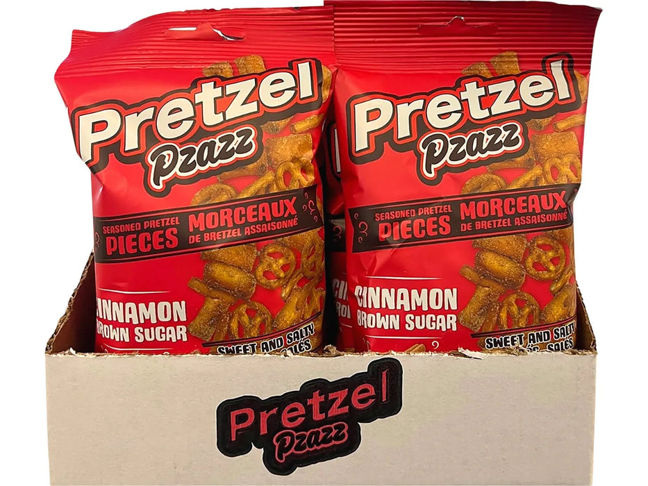 Pretzel Pzazz Cinnamon and Brown Sugar - 12 × 56 g