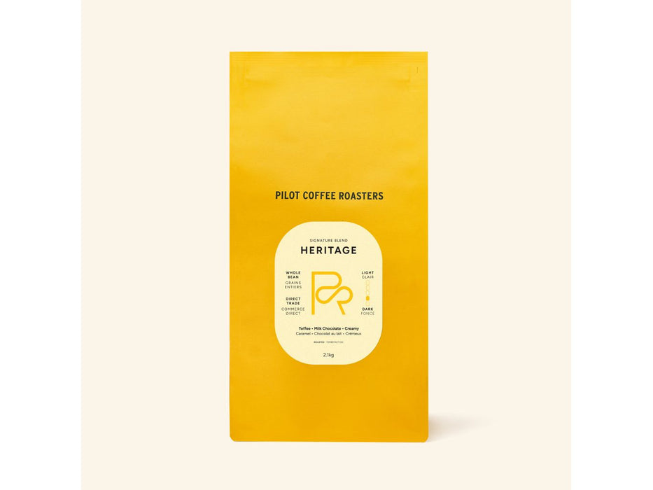 Pilot Coffee Roasters - Heritage Blend - 2.1kg Large Bag