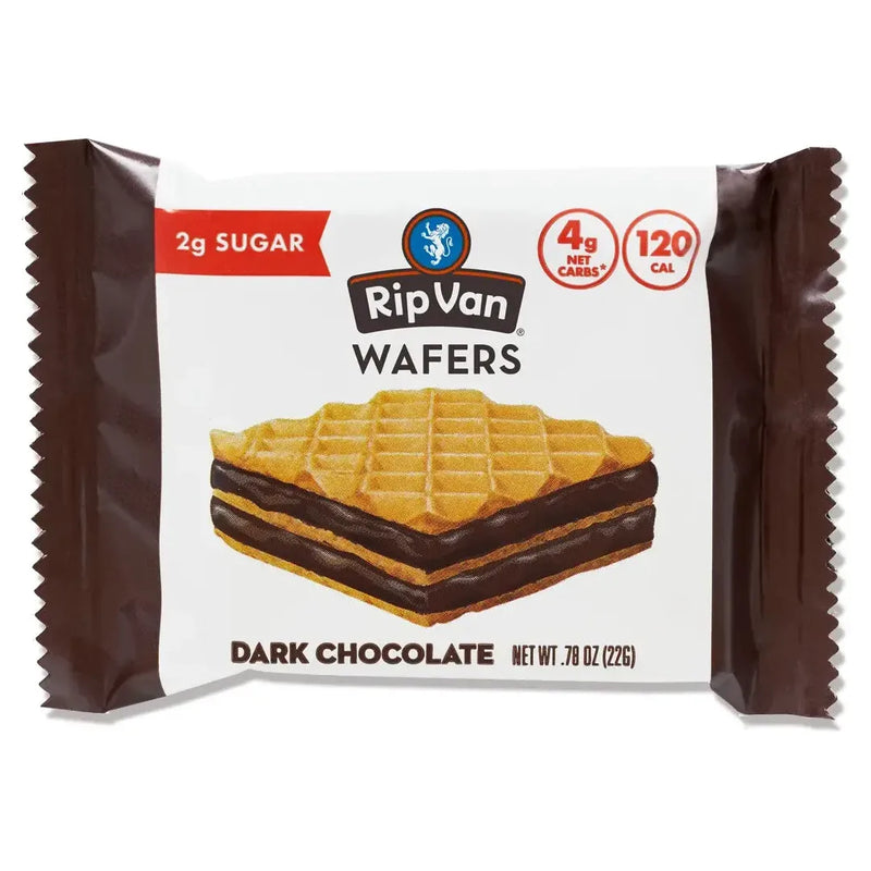 Rip Van - Wafers - Dark Chocolate - Pack of 24 x 22g