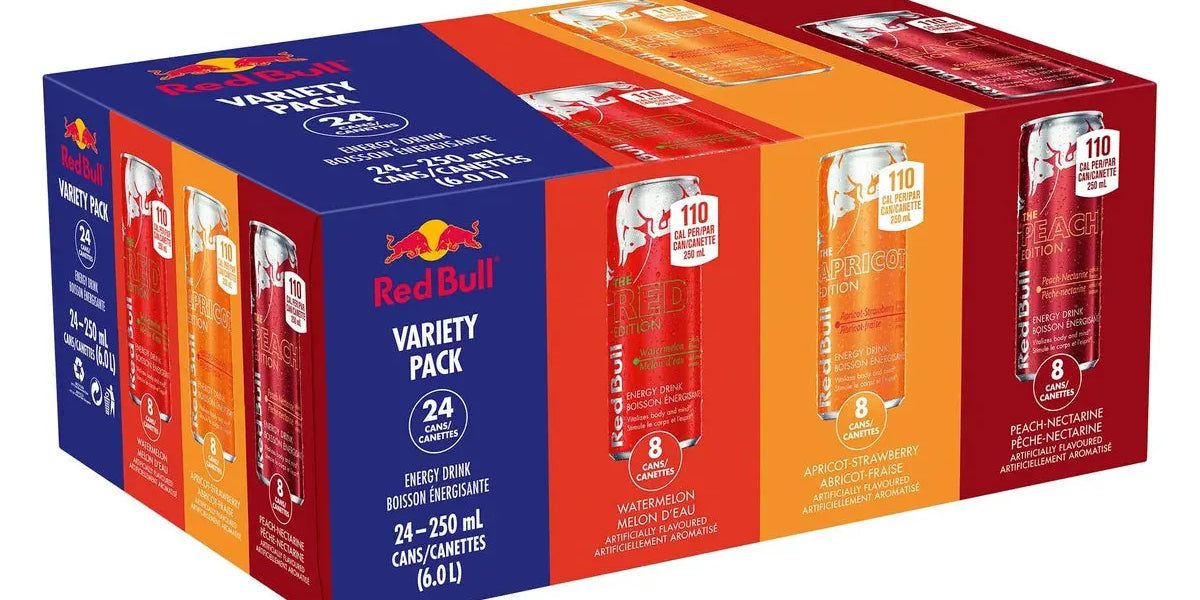 Red Bull Variety Pack Energy Drink - 24 × 250ml — Miller & Bean