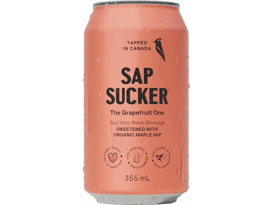 Sapsucker Sparkling Water - Variety Pack - 15 x 355ml Cans