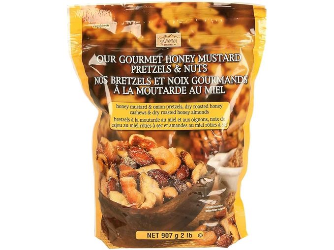 Savanna Orchards Gourmet Honey Mustard Pretzels & Nuts. Miller&Bean