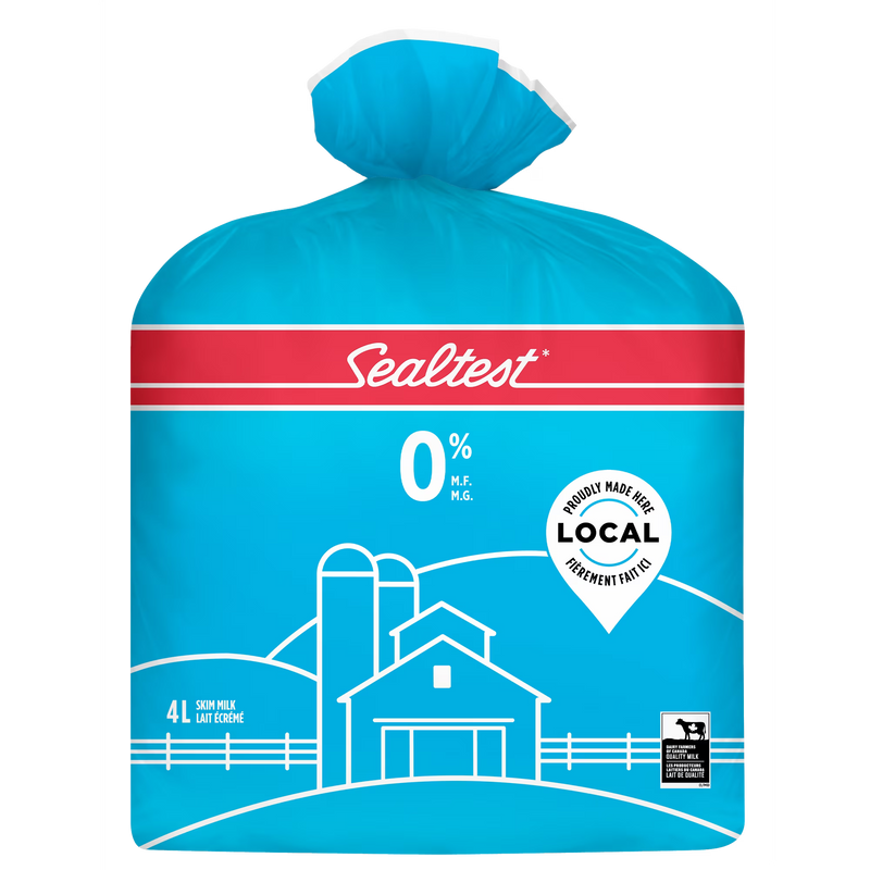 Milk - Skim - 4L Bag