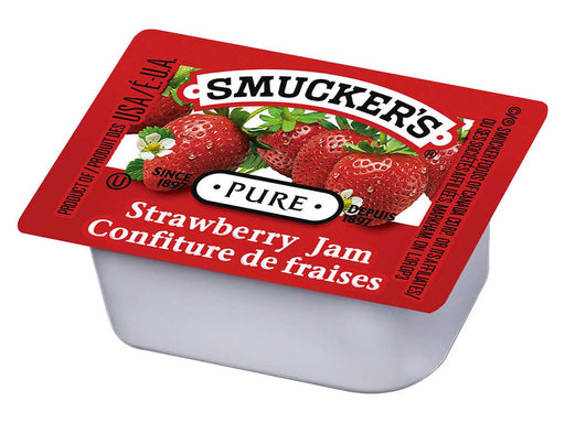 Smucker’s Pure Strawberry Jam - 200 x 16ml