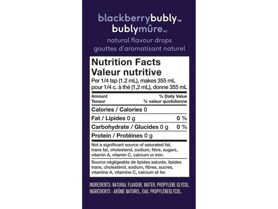 SodaStream Bubly Drops Blackberry - 40ml