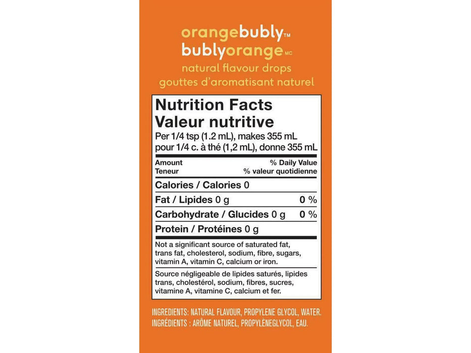 SodaStream Bubly Drops Orange - 40ml